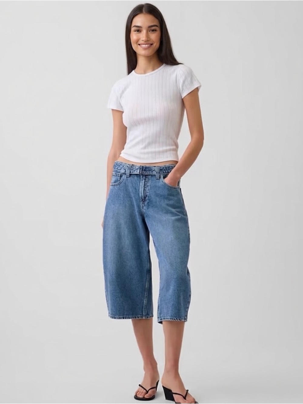 GAP Barrel Culotte High Rise, 29/8 S